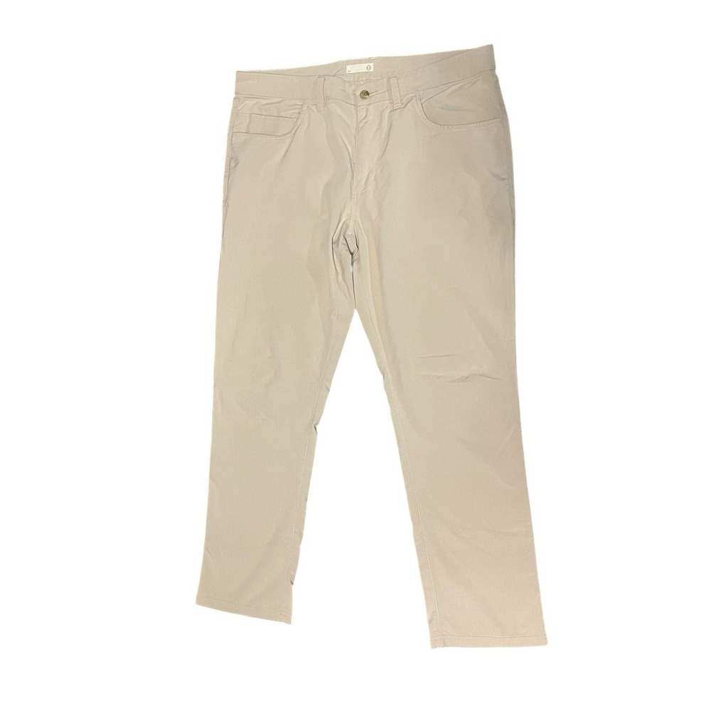Tasc Performance‎ Mens Straight Fit Chinos Khaki Pants Size 35x28